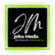 Firmenlogo mit schwarzem Schriftzug jefex Media, in der zweiten Reihe auch in Schwarz Bad Herrenalb und jefex-media.de